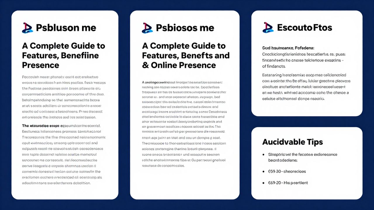 psbios me: A Complete Guide to Features, Benefits, and Online Presence