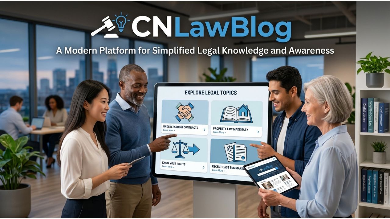 CNLawBlog: A Modern Platform for Simplified Legal Knowledge and Awareness