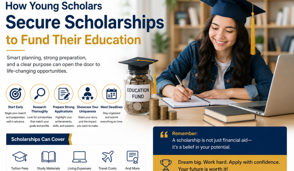 How Young Scholars Secure Scholarships to Fund Their Education