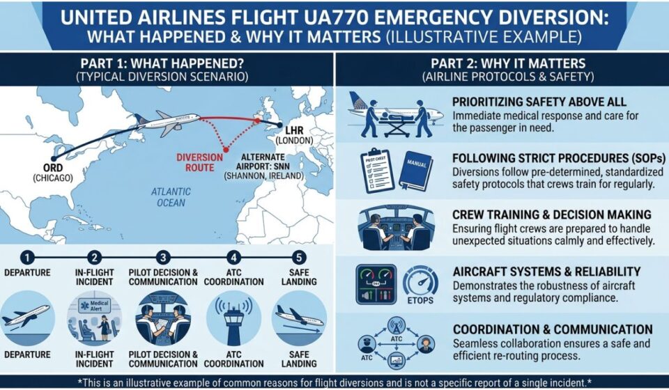 united airlines flight ua770 emergency diversion