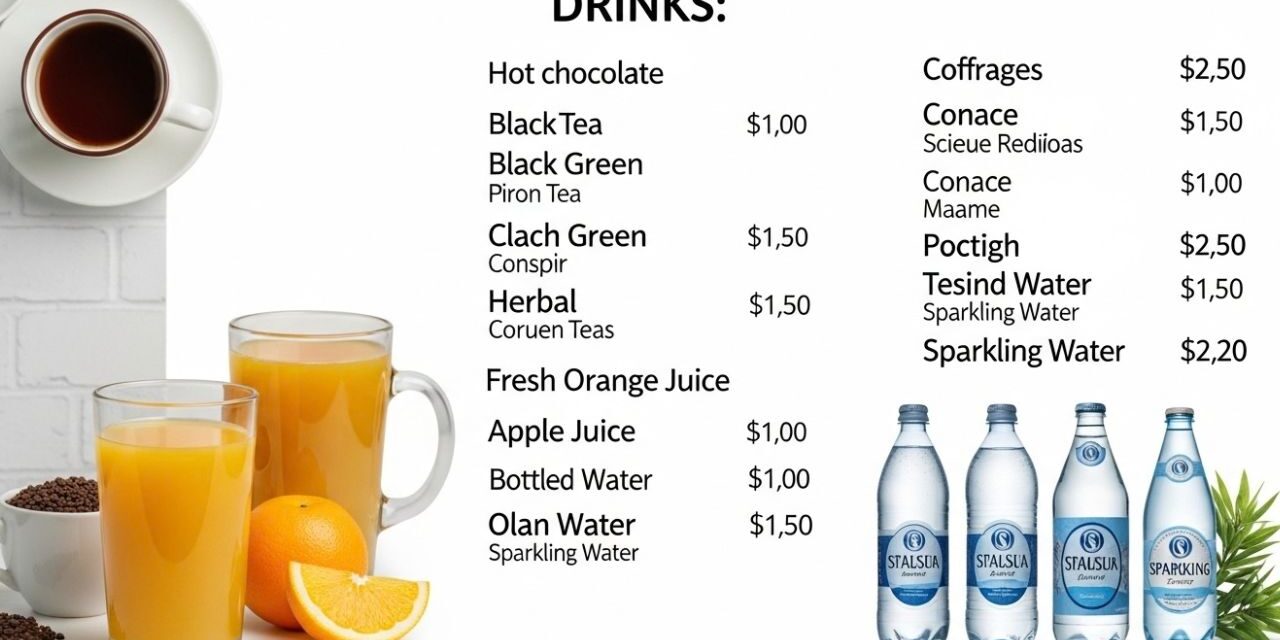 Scooters Menu