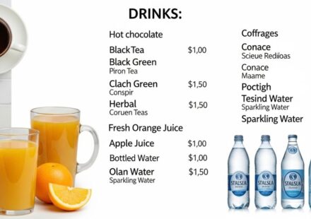 Scooters Menu