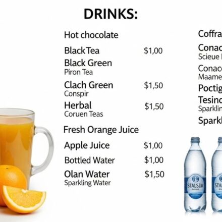 Scooters Menu