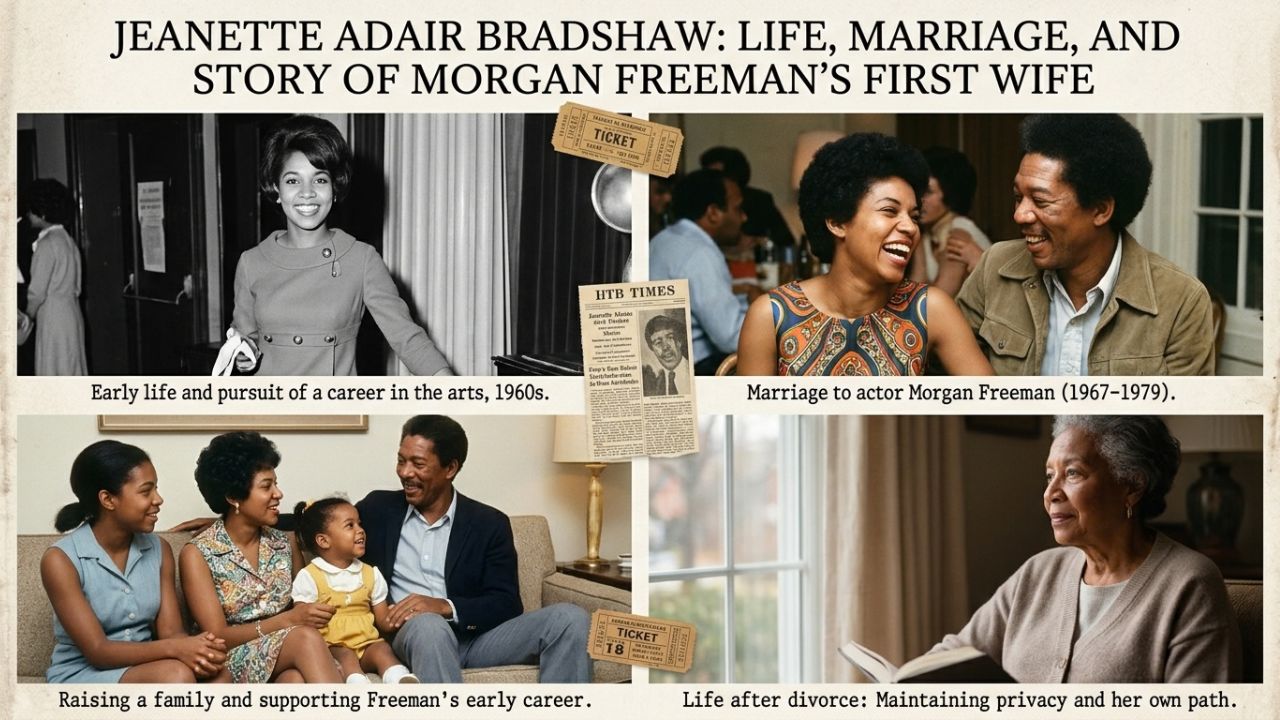 Jeanette Adair Bradshaw: Life, Marriage, and Story of Morgan Freeman’s First Wife